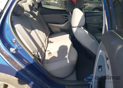 2016 Hyundai Elantra Se from USA, damaged, VIN 5NPDH4AE7GH734546